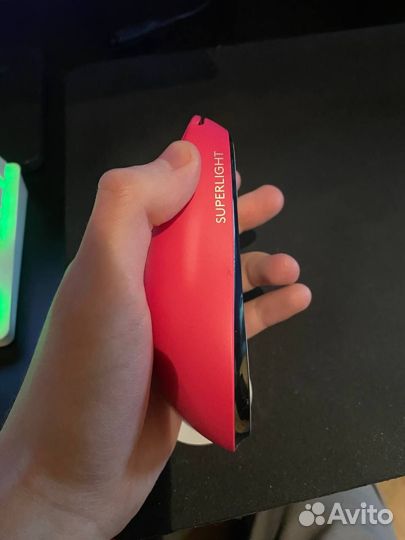 Мышь logitech g pro x superlight pink (розовая)