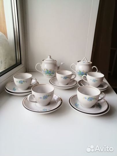 Чайный кофейный Дулевский сервиз