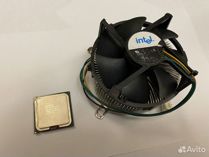 Процессор Intel Core 2 Duo 1,86Ghz + кулер