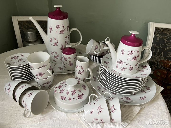 Сервиз Kahla кофейный гдр