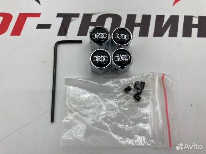 Колпачки на ниппель Audi classic с анти кражей