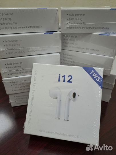 Беспроводные наушники i12 TWS