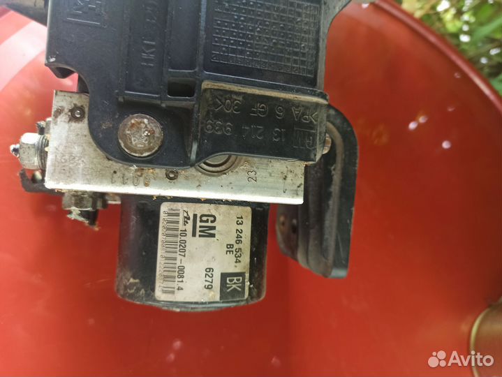 Блок абс opel astra h