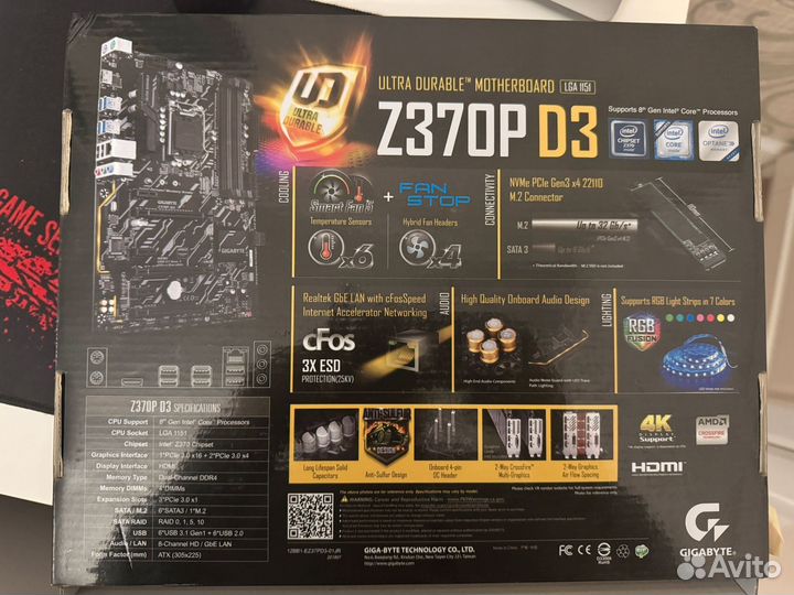 Материнская плата z370