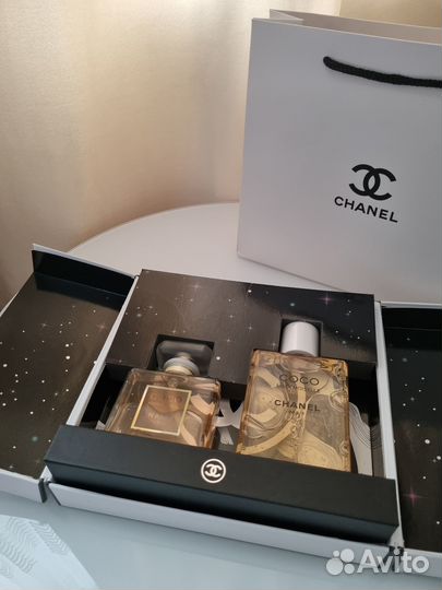 Набор Chanel Coco Mademoiselle гель /духи