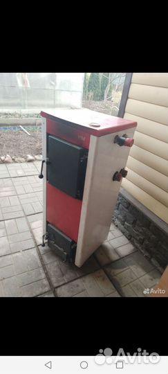 Твердотопливный котел