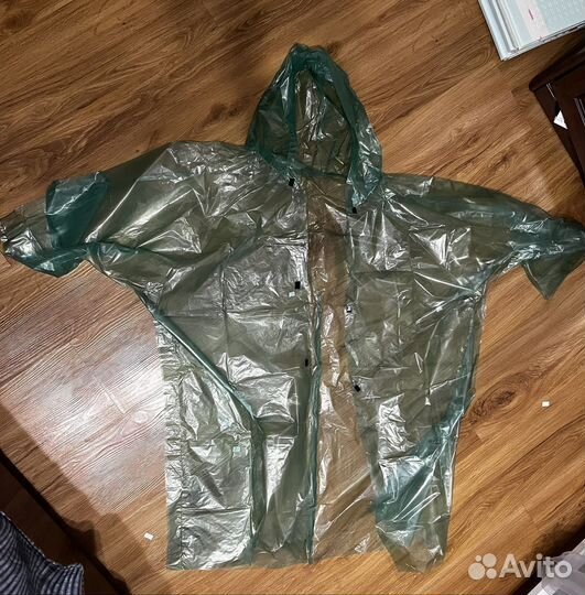 Плащ дождевик (на липучках )