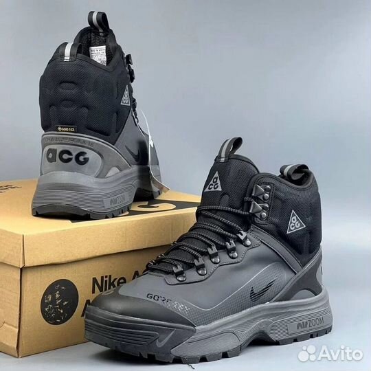 Nike ACG Zoom Gaiadome Gore-Tex Grey с Мехом