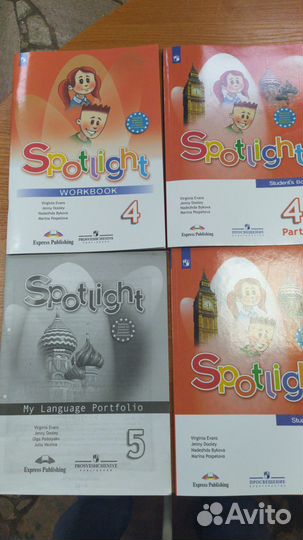 Spotlight Workbook. Spotlight Test Booklet