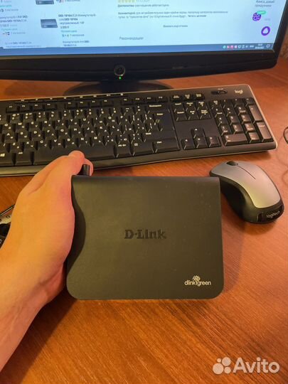 Коммутатор хаб свитч d-link