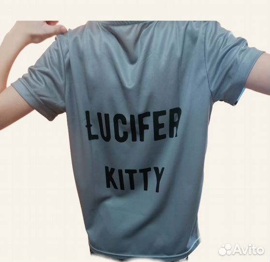 Футболка Котёнок Люцифер