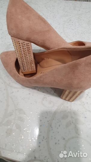 Туфли женские 36 размер натуральная замша