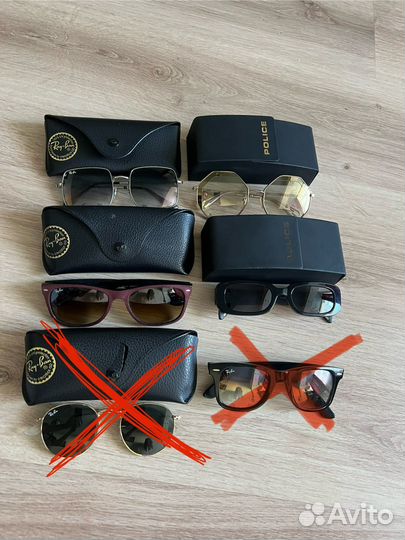 Очки ray ban,police оригинал