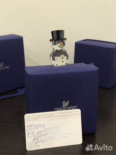 Swarovski снеговик