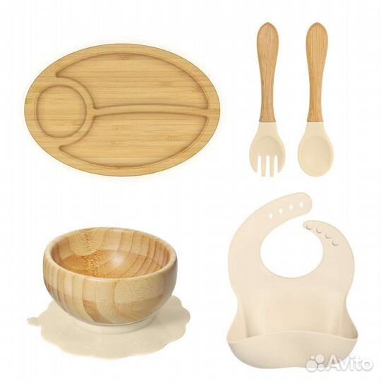 Новый набор детской посуды для кормления