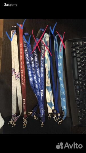 Ленты для бейджа/аккредитации Зенит