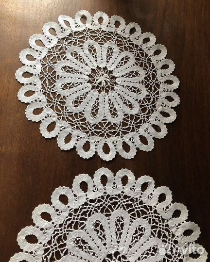 Кружевные салфетки, к. 19 в