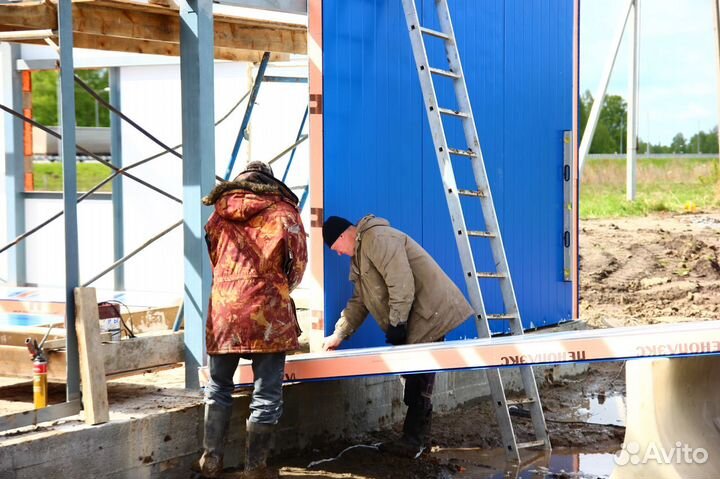 Сэндвич панели с завода