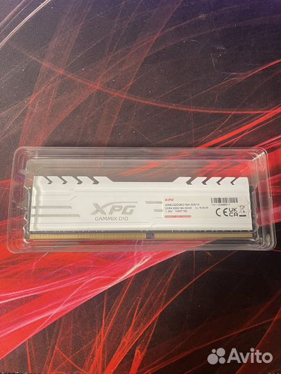 Оперативная память ddr4 adata xpg D10