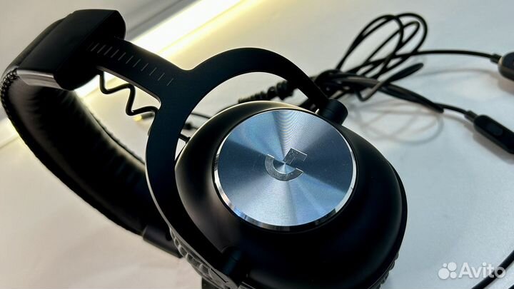 Игровые наушники Logitech G pro X /См. описание