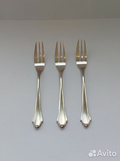 Антикварные серебряные вилки Фредерика серебро