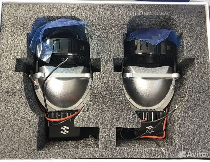 Установка BI LED линз,контурной подсветки,подогрев