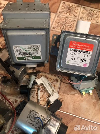 Запчасти от микроволновок