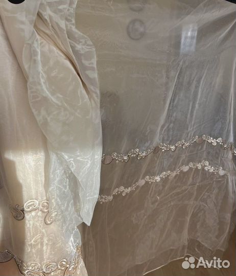 Тюль органза новая 10 метров