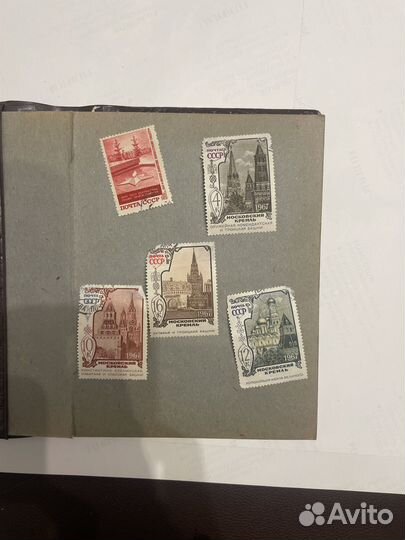 Альбом с марками СССР и не только