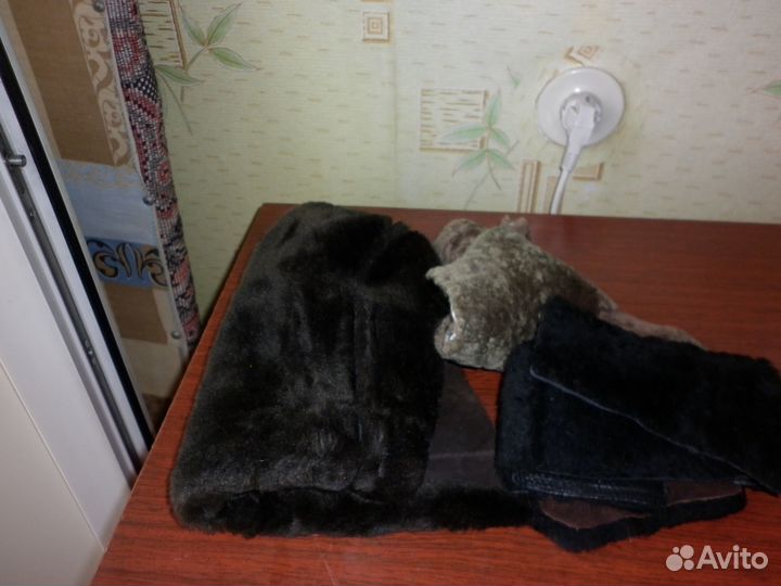 Натуральный меховой воротник