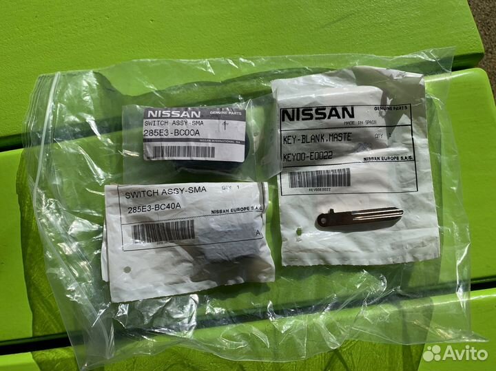 Ключ зажигания Nissan Tiida Note Micra NV200