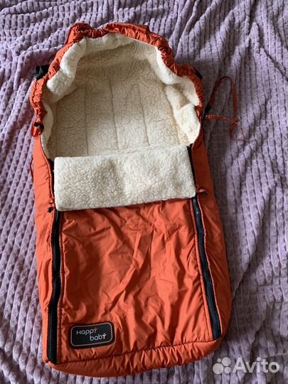 Конверт зимний на овчине