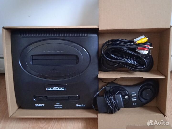 Retro Genesis Remix Wireless 600 Игр Dendy sega