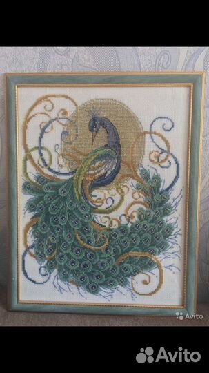 Картина павлин