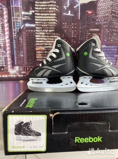 Коньки детские 27 размер(17.5)по стельке