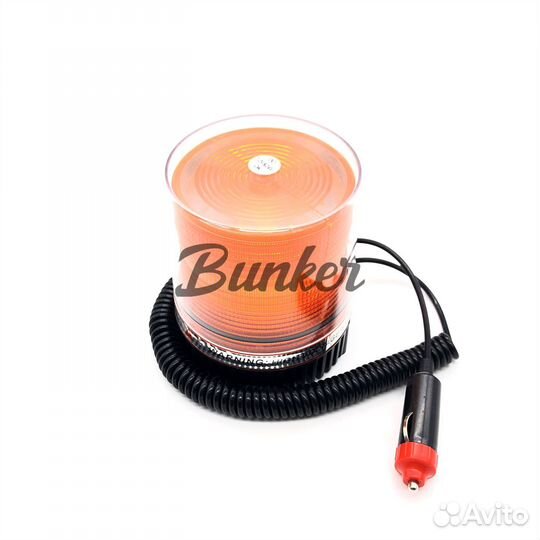 Мигалки круглые желтые 12V-24V