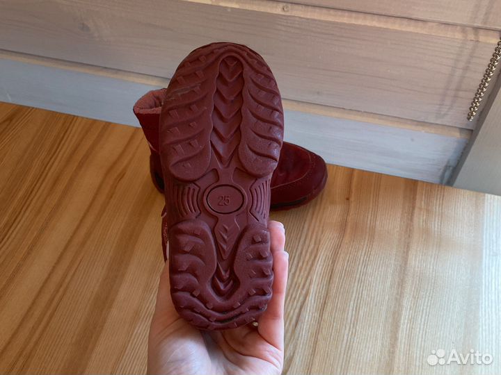 Ботинки зимние детские 25 размер