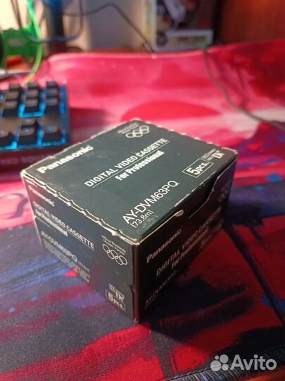 Кассеты Panasonic mini DV ay-dvm63pq