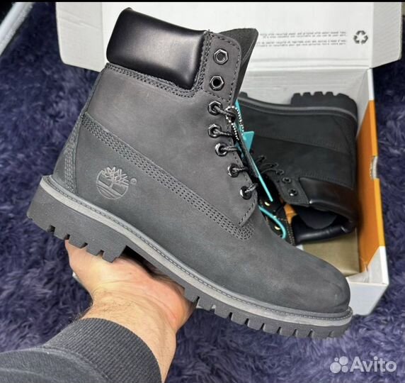 Ботинки timberland 6 inch premium black оригинал