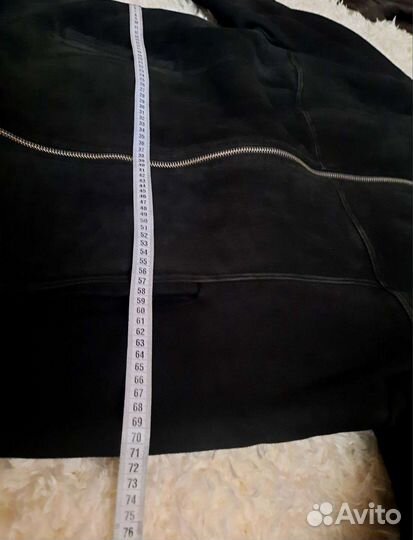 Мужская натуральная дубленка 