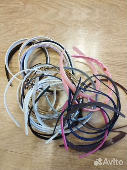 Ободки, повязки,крабы, основы для брошей