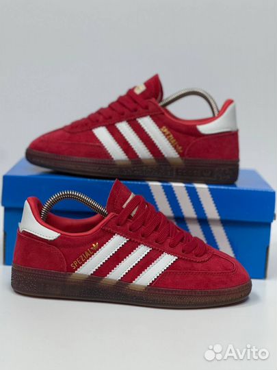 Кроссовки Adidas Spezial красные 3