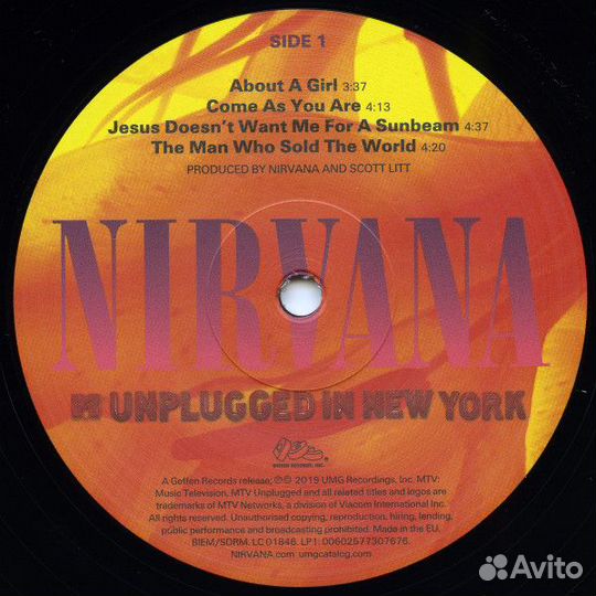 Nirvana – MTV Unplugged in New York (2 LP)