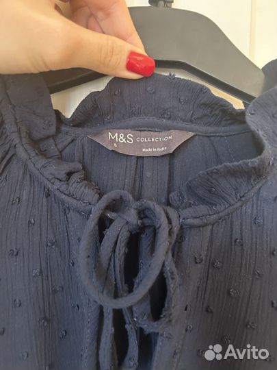Платье m&s синее