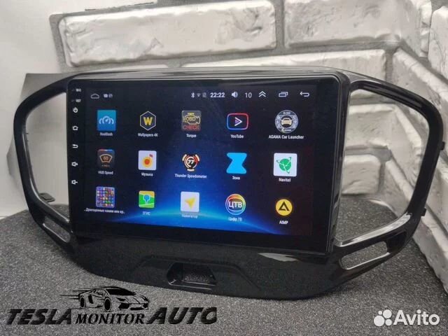 Магнитола на LADA Vesta 9 дюймов android 10