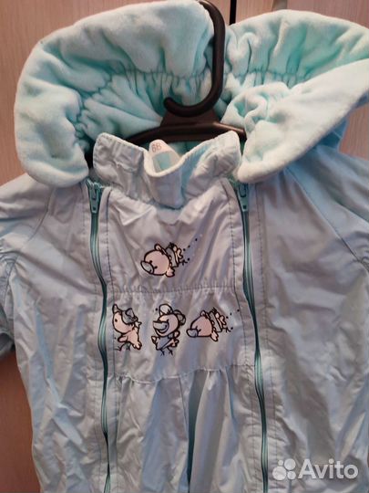 Комбинезон демисезонный для мальчика 62 68