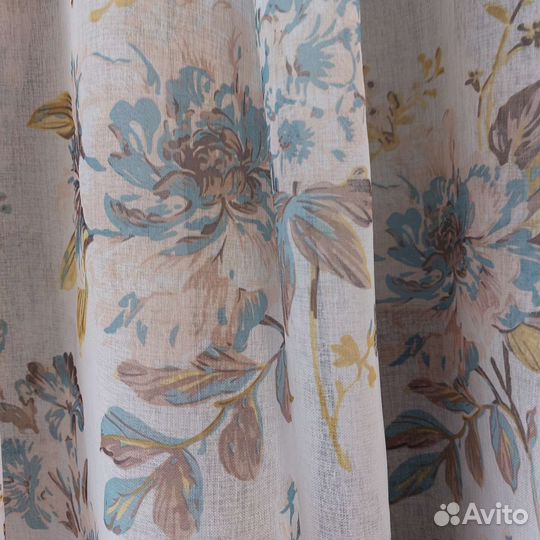 Тюль лён батист на отрез