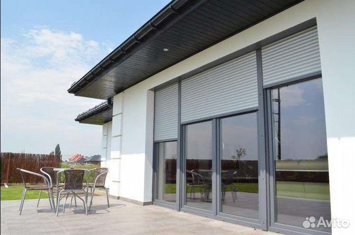 Рольставни на окна и двери новые