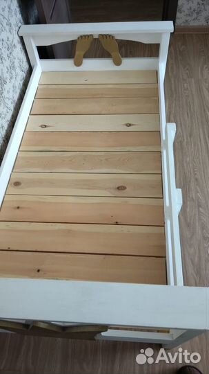 Детская кровать от 3 лет с матрасом бу
