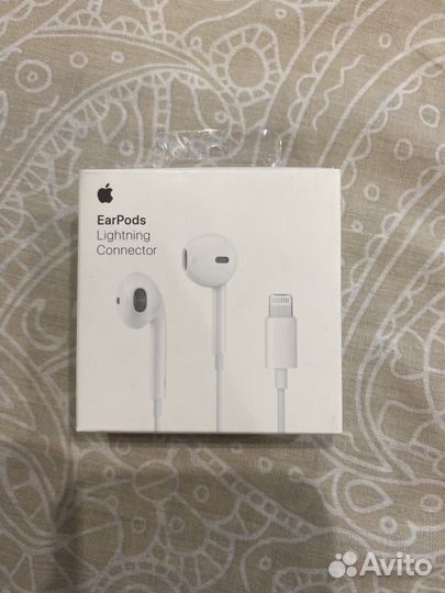 Наушники apple earpods lightning